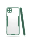 BFS  Realme C15 Kılıf Platin Silikon - Yeşil