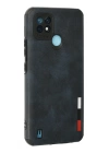 BFS  Realme C21 Kılıf Loop Deri Silikon - Lacivert
