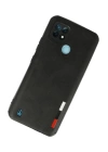 BFS  Realme C21 Kılıf Loop Deri Silikon - Siyah
