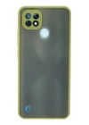 BFS  Realme C21 Kılıf Montreal Silikon Kapak - Açık Yeşil