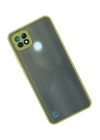 BFS  Realme C21 Kılıf Montreal Silikon Kapak - Açık Yeşil