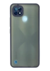 BFS  Realme C21 Kılıf Montreal Silikon Kapak - Lacivert
