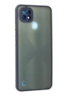 BFS  Realme C21 Kılıf Montreal Silikon Kapak - Lacivert
