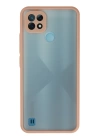 BFS  Realme C21 Kılıf Montreal Silikon Kapak - Pembe