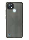 BFS  Realme C21 Kılıf Montreal Silikon Kapak - Siyah