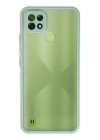 BFS  Realme C21 Kılıf Montreal Silikon Kapak - Turkuaz