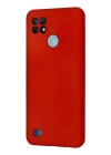 BFS  Realme C21 Kılıf Nano içi Kadife Silikon - Kırmızı