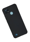 BFS  Realme C21 Kılıf Nano içi Kadife Silikon - Lacivert