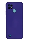 BFS  Realme C21 Kılıf Nano içi Kadife Silikon - Mor