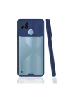 BFS  Realme C21 Kılıf Platin Kamera Koruma Silikon - Lacivert