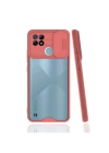 BFS  Realme C21 Kılıf Platin Kamera Koruma Silikon - Pembe