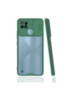 BFS  Realme C21 Kılıf Platin Kamera Koruma Silikon - Yeşil