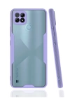 BFS  Realme C21 Kılıf Platin Silikon - Lila