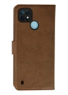 BFS  Realme C21 Kılıf Trend S Plus Kapaklı Kılıf - Taba