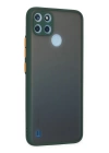 BFS  Realme C21Y Kılıf Montreal Silikon Kapak - Yeşil