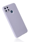 BFS  Realme C25 Kılıf Glass Kapak - Lila