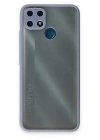 BFS  Realme C25 Kılıf Montreal Silikon Kapak - Gri