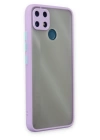 BFS  Realme C25 Kılıf Montreal Silikon Kapak - Mor