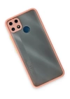 BFS  Realme C25 Kılıf Montreal Silikon Kapak - Pembe