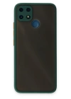 BFS  Realme C25 Kılıf Montreal Silikon Kapak - Yeşil