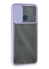 BFS  Realme C25 Kılıf Palm Buzlu Kamera Sürgülü Silikon - Lila