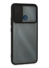 BFS  Realme C25 Kılıf Palm Buzlu Kamera Sürgülü Silikon - Siyah