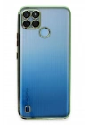 BFS Realme C25Y Kılıf Lensli Silikon - Yeşil