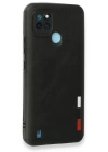 BFS  Realme C25Y Kılıf Loop Deri Silikon - Siyah