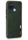 BFS  Realme C25Y Kılıf Loop Deri Silikon - Yeşil