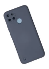 BFS  Realme C25Y Kılıf Nano içi Kadife Silikon - Gri