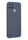 BFS  Realme C25Y Kılıf Nano içi Kadife Silikon - Gri