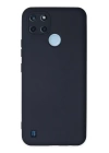 BFS  Realme C25Y Kılıf Nano içi Kadife Silikon - Lacivert