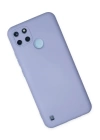BFS  Realme C25Y Kılıf Nano içi Kadife Silikon - Lila