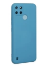 BFS  Realme C25Y Kılıf Nano içi Kadife Silikon - Mavi