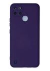 BFS  Realme C25Y Kılıf Nano içi Kadife Silikon - Mor