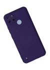 BFS  Realme C25Y Kılıf Nano içi Kadife Silikon - Mor