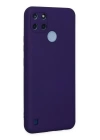 BFS  Realme C25Y Kılıf Nano içi Kadife Silikon - Mor