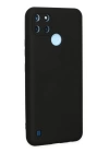 BFS  Realme C25Y Kılıf Nano içi Kadife Silikon - Siyah