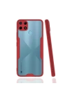 BFS  Realme C25Y Kılıf Platin Silikon - Kırmızı