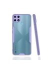 BFS  Realme C25Y Kılıf Platin Silikon - Lila
