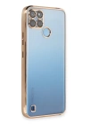 BFS  Realme C25Y Kılıf Razer Lensli Silikon - Gold