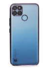 BFS  Realme C25Y Kılıf Razer Lensli Silikon - Mor