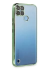 BFS  Realme C25Y Kılıf Razer Lensli Silikon - Yeşil