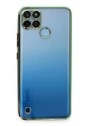 BFS  Realme C25Y Kılıf Razer Lensli Silikon - Yeşil