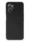 BFS  Realme C35 Kılıf First Silikon - Siyah