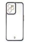 BFS  Realme C35 Kılıf Liva Lens Silikon - Mavi