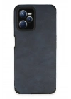 BFS  Realme C35 Kılıf Loop Deri Silikon - Lacivert