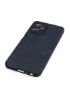 BFS  Realme C35 Kılıf Loop Deri Silikon - Lacivert