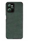 BFS  Realme C35 Kılıf Loop Deri Silikon - Yeşil
