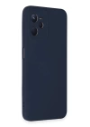 BFS  Realme C35 Kılıf Nano içi Kadife Silikon - Lacivert